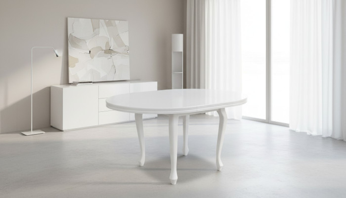 Runder Tisch Rund Tische Esszimmer Wohnzimmer Holz Ausziehbar
