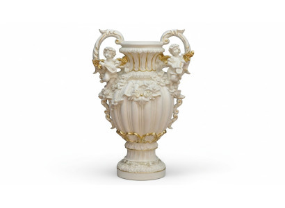 XXL Vase Tisch Dekoration Deko Vasen Antik Stil Skulptur Figur Kelch Rom 71cm