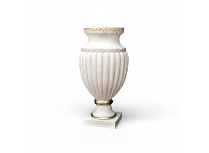 XXL Vase Tisch Dekoration Deko Vasen Antik Stil Skulptur Figur Kelch Rom 0882