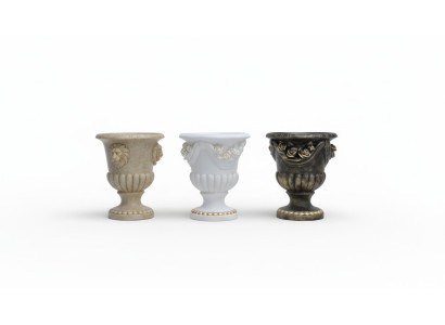 XXL Klassische Wohnzimmer Dekoration Antik Stil Vase Deko Vasen Statue 0915 Neu