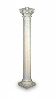 XXL Griechische Säule Antik Stil Design Säulen Luxus Stützen Neu 224cm Groß Neu