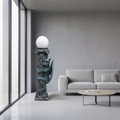 Lampe Drachenfigur Gragol Stehleuchte Lampen Leuchten Standleuchte Leuchte Neu
