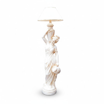 Design Leuchten Steh Lampe Leuchte Lampenschirm Dekolampe Beleuchtung 6828 Neu