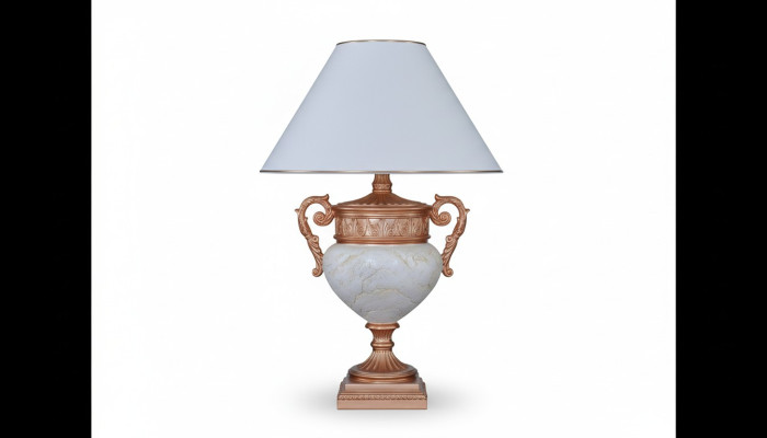 XXL Tisch Nacht Lampe Leuchte Vase Echte Handarbeit Standleuchte Lampen Leuchten