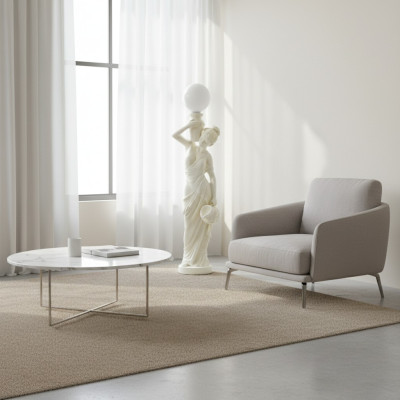 Griechische Figur Lampe Lampen Standleuchte Stehleuchte Leuchten XXL Stand Neu