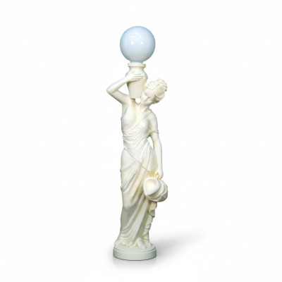 Griechische Figur Lampe Lampen Standleuchte Stehleuchte Leuchten XXL Stand Neu