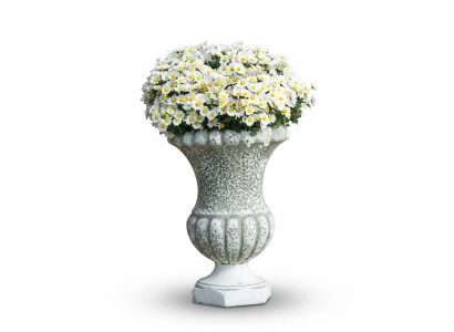 Blumenkübel Gefäss Pflanz Kübel Dekoration Figur Blumentöpfe Garten