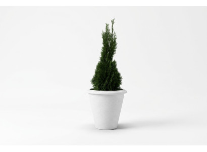 Natur Blumenkübel Pflanz Kübel Dekoration Figur Vasen Garten Blumentöpfe