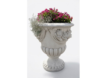 Blumenkübel Pflanz Kübel Dekoration Figur Garten Blumentöpfe Natur Vasen