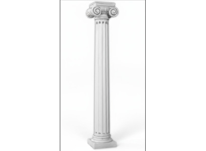 211cm Antike Säule Säulen Stein Skulptur Statue Römischer Garten Stil
