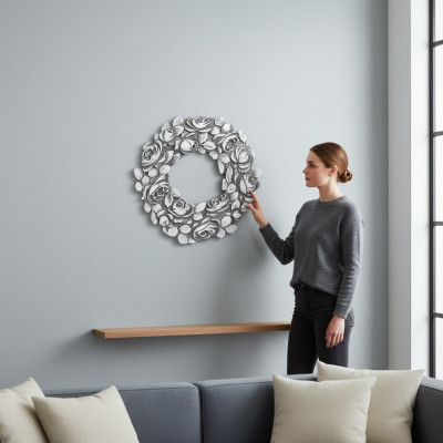 Wandrelief Steinplatte Bild Engel Antik Relief Bilder Steinguss Wand