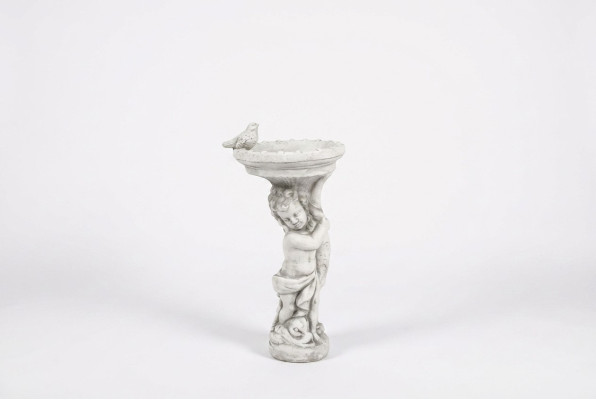 Vogel Dekor Tränke Skulptur Design Figur Statue Garten Figuren Statuen