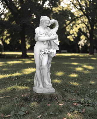 Frau 160cm Skulptur Design Figur Statue Garten Figuren Statuen