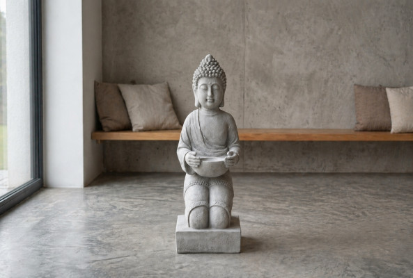 43cm Deko Skulptur Design Figur Statue Garten Figuren Statuen