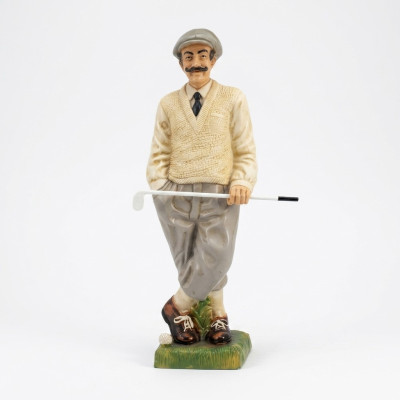 Design Golfspieler Figur Statue Skulptur Figuren Skulpturen Dekoration Deko 7610