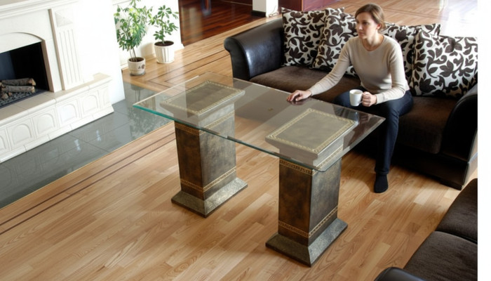 Design Säule Couchtisch Esstisch Tisch Esszimmer Wohnzimmer 6035 Neu