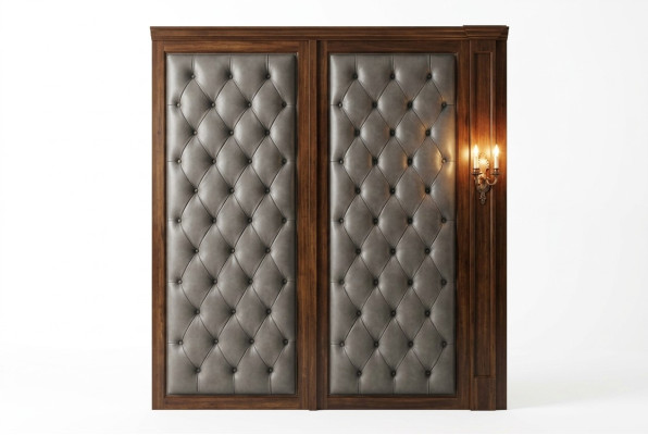 Chesterfield Wandverkleidung Wandpaneelen Verkleidung Polster Paneel 100x100cm