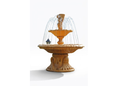Zierbrunnen Springbrunnen Figur Brunnen Dekoration Garten Fontaine Teich CARELLO