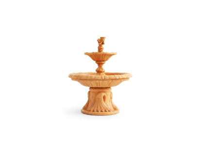 Springbrunnen Garten Teich Brunnen 187cm Steinbrunnen Gartenbrunnen Fontaine Neu