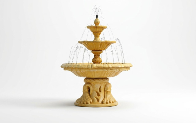 Zierbrunnen Springbrunnen Skulptur Brunnen Dekoration Garten Fontaine ITALIA Neu