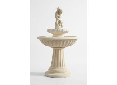 Zierbrunnen Springbrunnen 150cm Skulptur Brunnen Deko Garten Fontaine Teich Neu