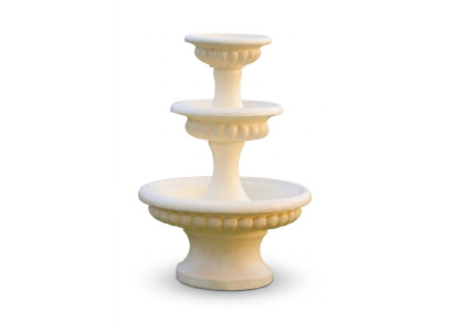 Springbrunnen Garten Teich Brunnen 211cm Steinbrunnen Gartenbrunnen Fontaine Neu