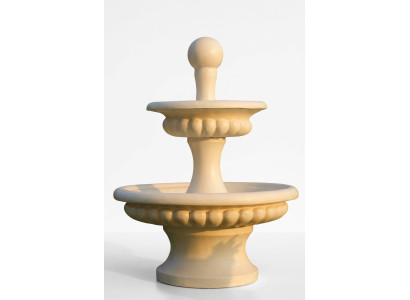 Springbrunnen Garten Teich Brunnen 163cm Steinbrunnen Gartenbrunnen Fontaine Neu