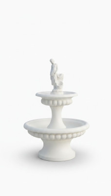 Zierbrunnen Springbrunnen 163cm Skulptur Brunnen Deko Garten Fontaine Teich Neu
