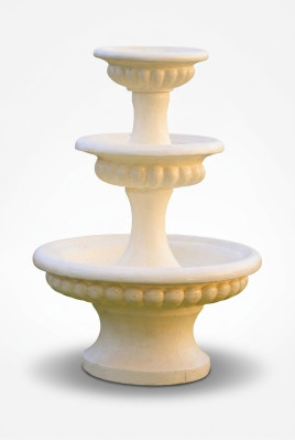 Zierbrunnen Springbrunnen Skulptur Brunnen Deko Garten Fontaine Teich Neu 171cm