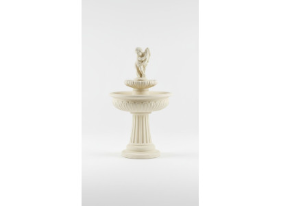 Springbrunnen Froschbrunnen Brunnen Gartenbrunnen Fontaine 154cm Steinbrunnen