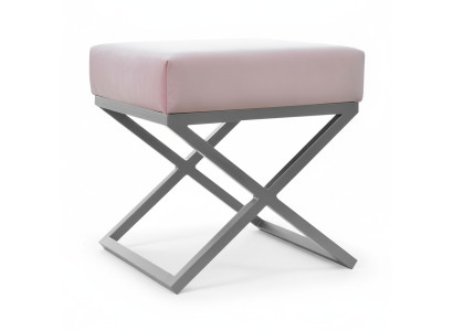 Pouf Fußhocker Rund Hocker Polsterhocker Sitzhocker Badhocker Hocker X Ottomane
