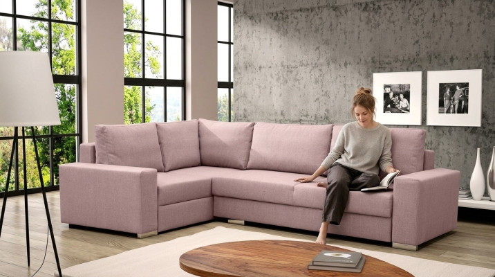 Schlafsofa Eck Sofa Couch Polster Eck Garnitur Sofas Schlaffunktion Bettfunktion