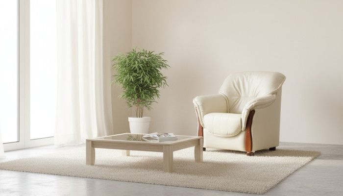 Klassischer Sessel Fernseh Sofa 1 Sitzer Couch Designer Textil Sofas Polster 
