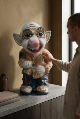 Troll Figur Statue Skulptur Figuren Skulpturen Dekoration Deko Statuen Märchen