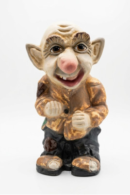 Troll Figur Statue Skulptur Figuren Skulpturen Dekoration Deko Statuen Märchen