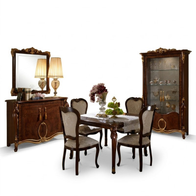 Esstisch Tisch Esszimmer Tische Holz Jugendstil Italienische Möbel