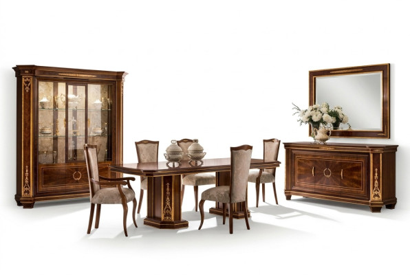 8 Stuhl Set Stühle Esszimmer Garnitur Möbel Lehn Jugendstil Design