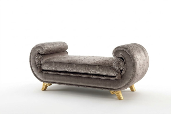 Chaiselongues Liege Luxus Sofa Sessel Klassisch Barock Rokoko Jungendstil