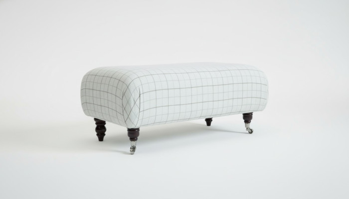 Chesterfield Fußhocker Ottomane Hocker Klassisch Beistell Relax Sessel Bank Neu