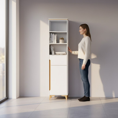 Vitrine Anrichte Schrank Regal Modern Stil Wohnzimmer Kommoden Glas Kollektion
