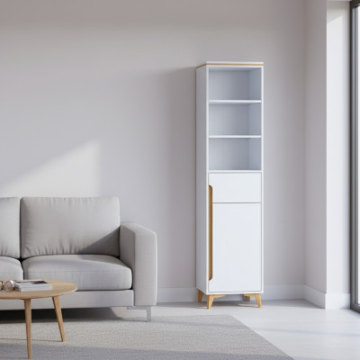 Vitrine Anrichte Schrank Regal Modern Stil Wohnzimmer Kommoden Glas Kollektion