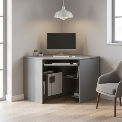 Schreibtisch Computertisch Büro Tische Tisch Holz Eckschreibtisch Büro