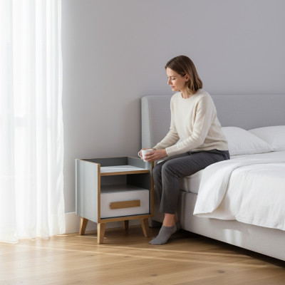 Nachttische Nachttisch Nachtschrank Nachtkonsole Tisch Beistell