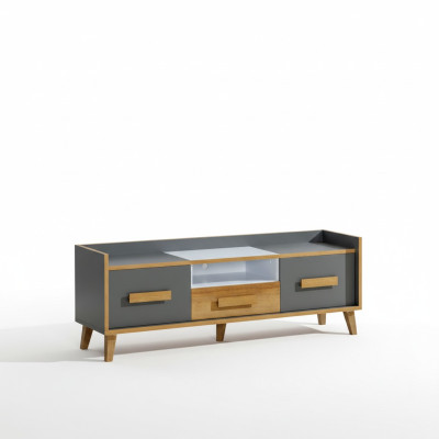 TV Lowboard Schrank Tisch Jugendzimmer Wohnzimmer Kollektion Wohnwände Sideboard