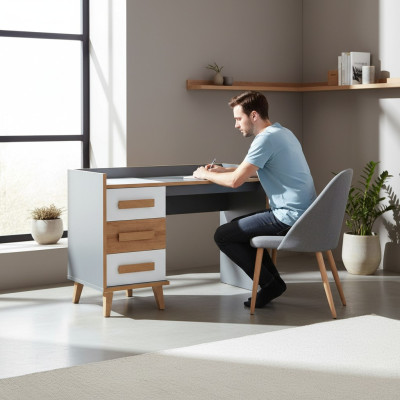 Schreibtisch Computertisch Büro Tische Office Wohnzimmer Kollektion