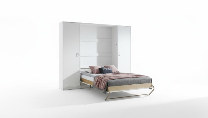 XXL Kleiderschrank Bett Schrank Wandschrank Betten 90/120/140x200 Schränke