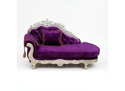 Edle Chesterfield antik stil Chaiselongue Chaise Longue Sofa Liege Neu Récamière
