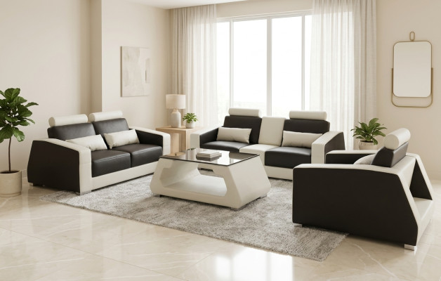 Polster Sofa Couchen Sofas Couch Garnitur Design Garnituren 3+2+1 Sessel