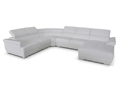 Wohn Couch Leder Sofa Landschaft Sitz Polster Garnitur Eck Sofas Garnituren Neu