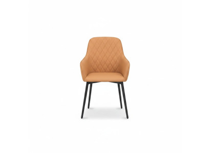 Stuhl 1x Polster Stuhl Fernseh Lounge Club Leder Textil Sitz Sessel Ess Neu Holz